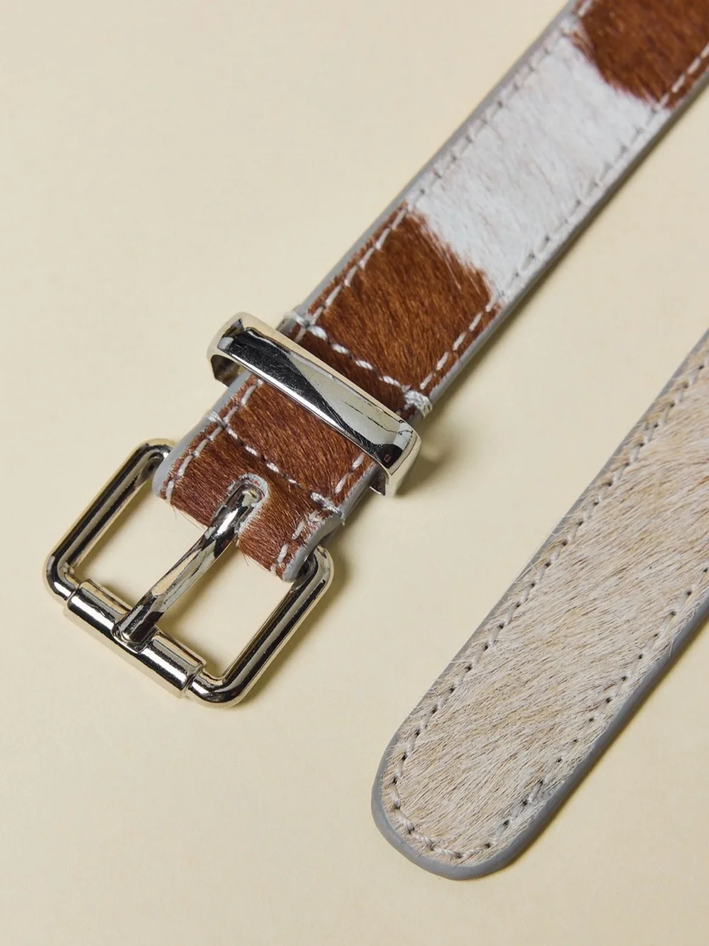 NWT Urban Outfitters Classic Skinny Animal Print Belt